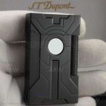 AAA Copy S.T. Dupont Ligne 2 Armors of Tomorrow L8 Black PVD Finish Limited Edition Lighter